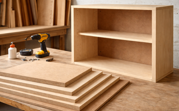 Использование ДВП вместе с фанерой в мебели: практичность и дизайн