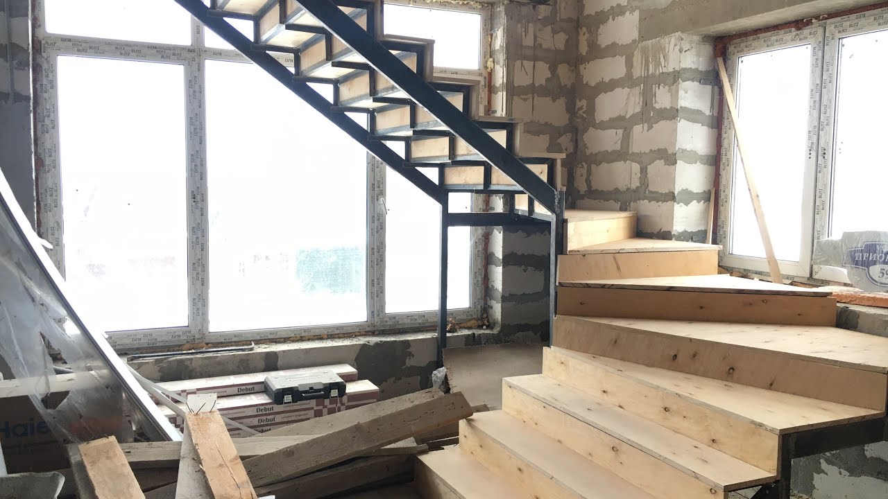 Ступени из фанеры: идеальное дополнение к металлическому каркасу