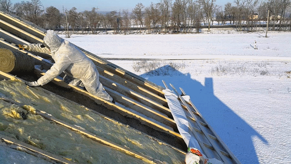 Кровельные работы зимой: на что стоит обратить внимание при работе с фанерой