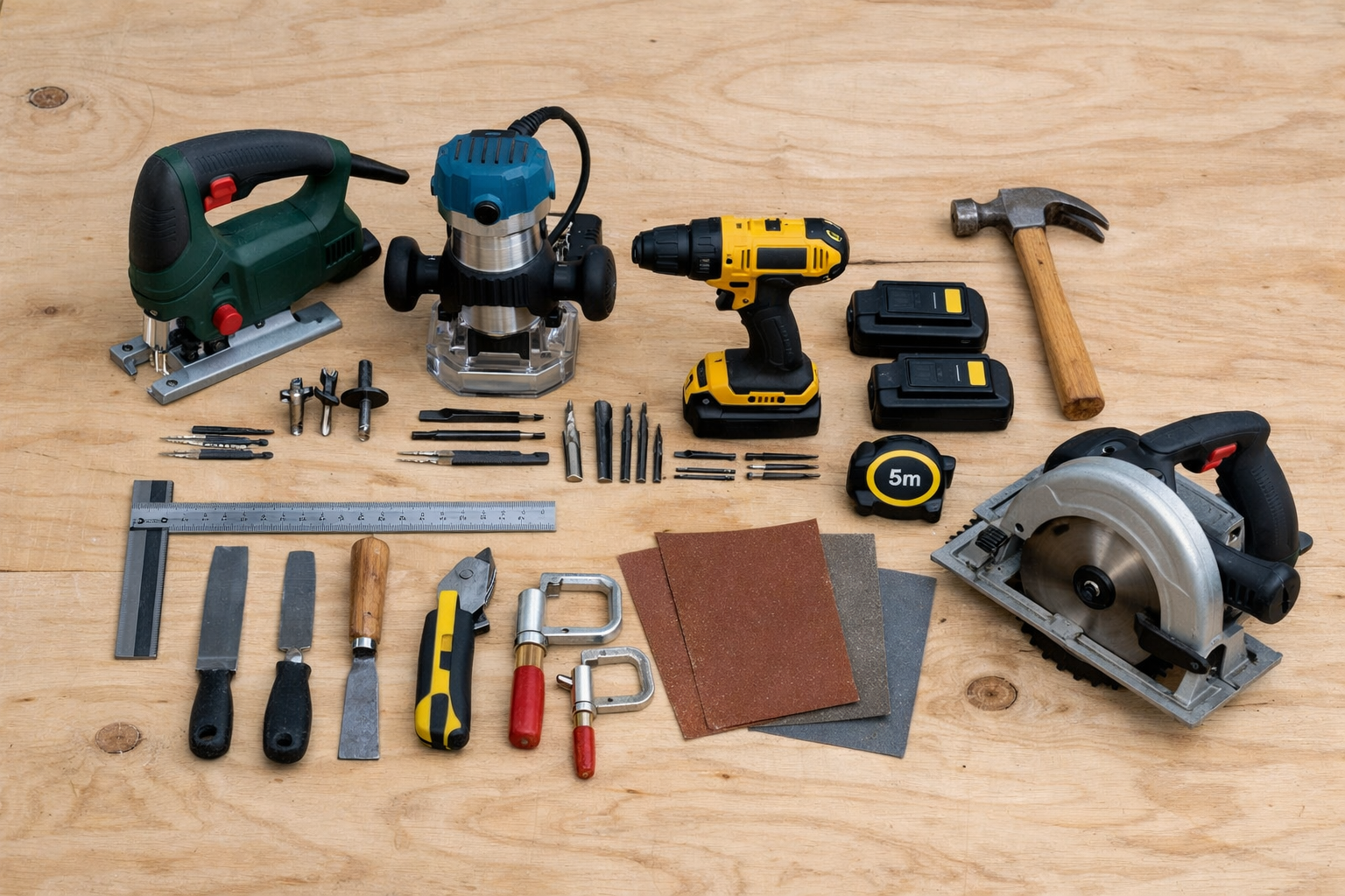 Какие инструменты подходят для работы с фанерой