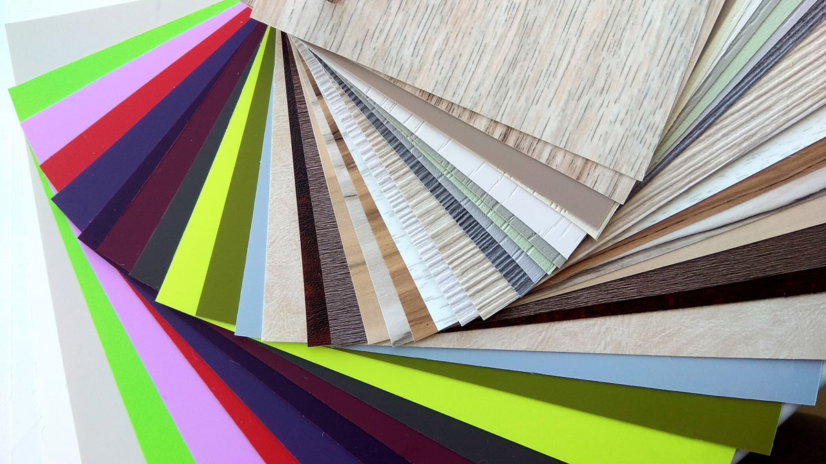 ПВХ-плёнки для фасадов из фанеры в интерьере